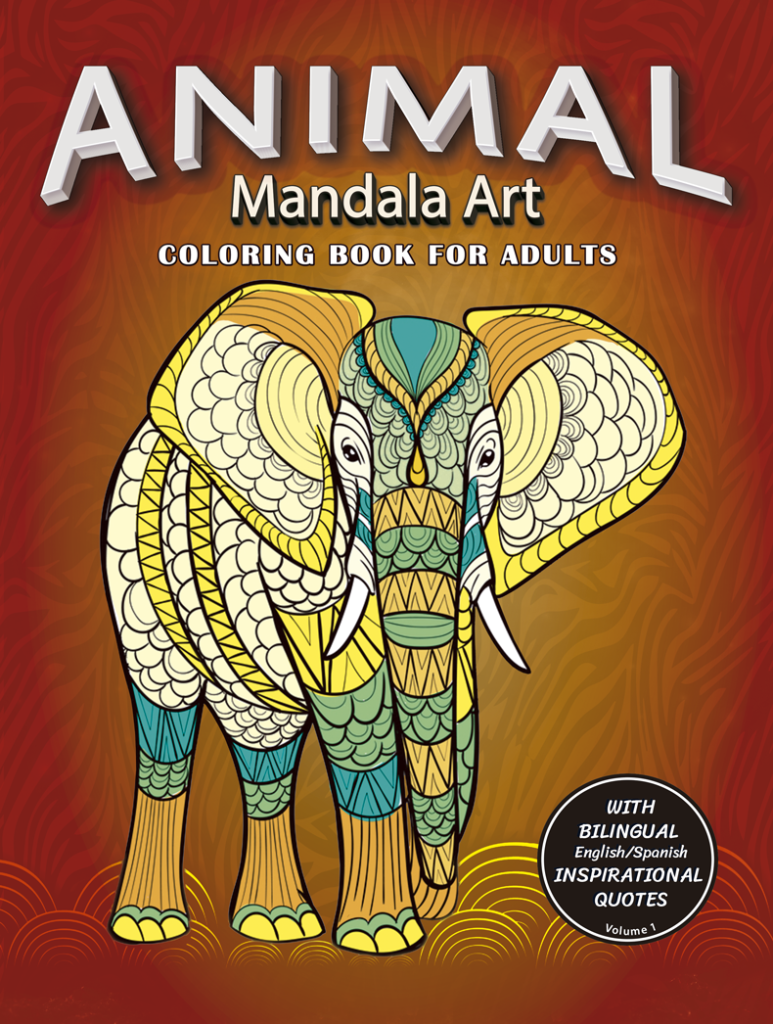 Animal Mandala Art Coloring Book For Adults – Aldente Media